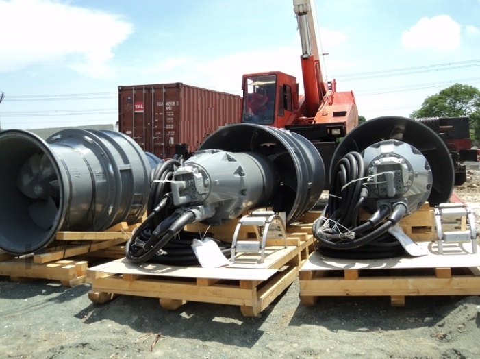 HIGH EFFICIENCY PUMPS FOR FLOOD CONTROL IN FLOOD-PRONE AREAS OF VALENZUELA